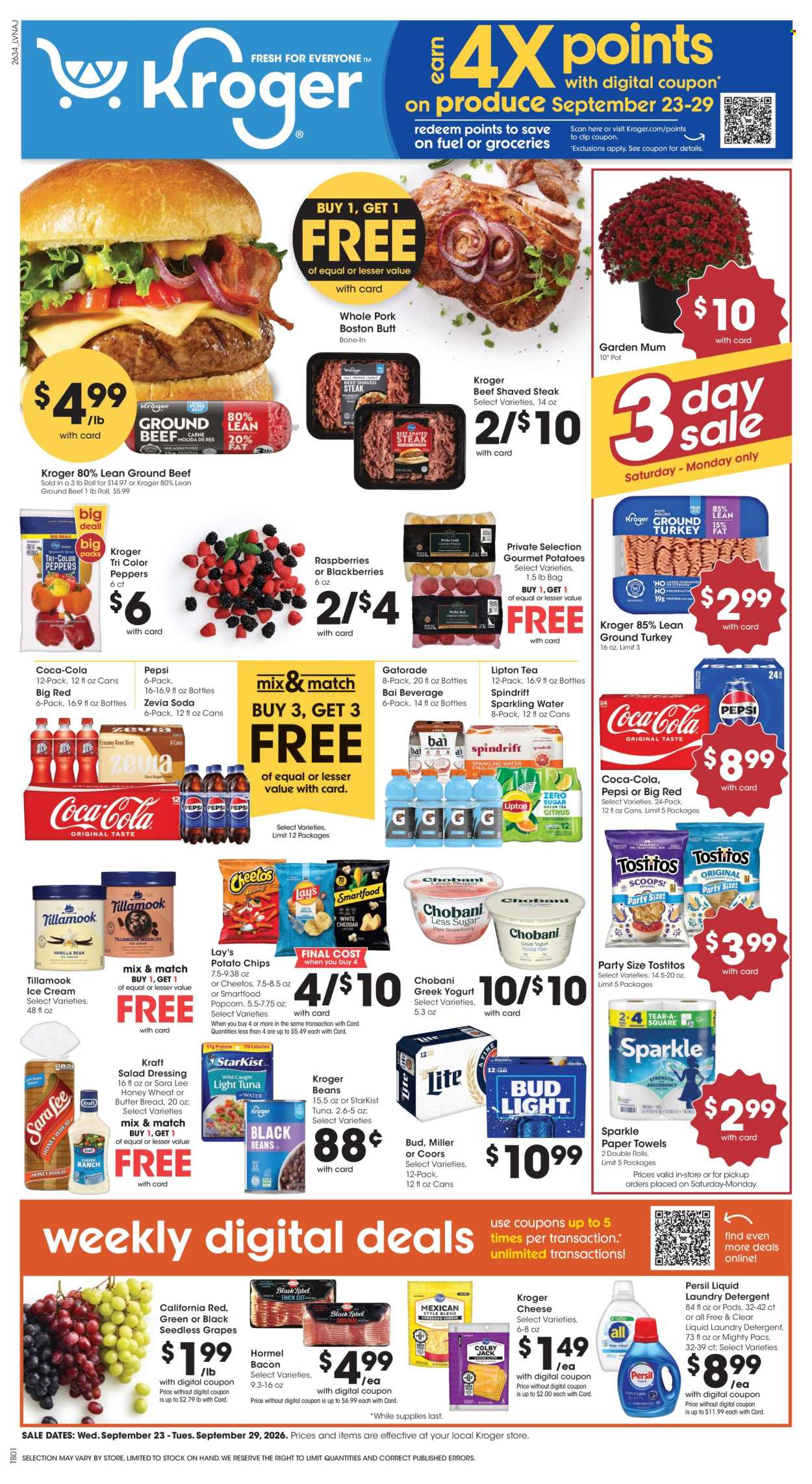 Kroger ad - 09/23/2026 - 09/29/2026. Page 1