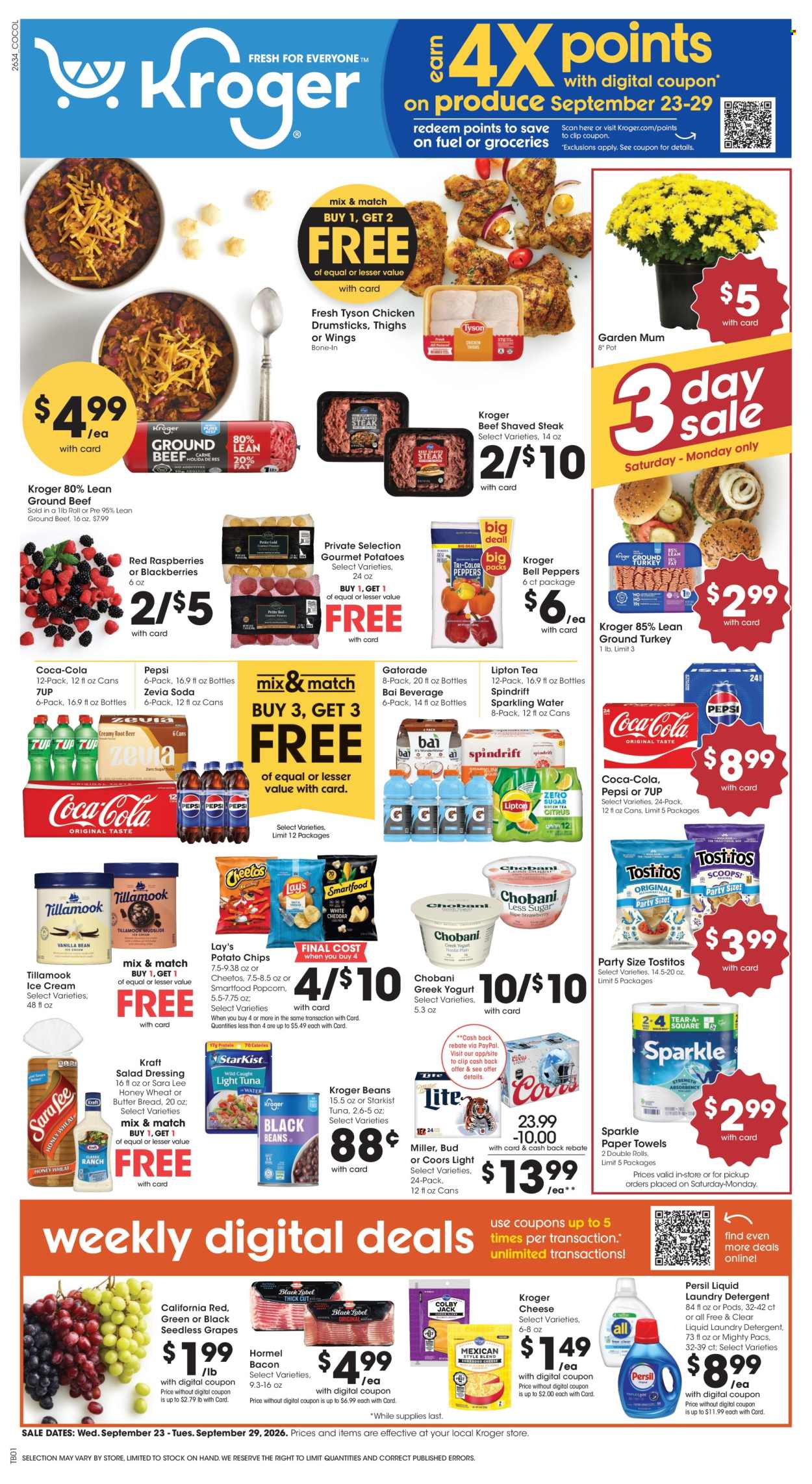 Kroger ad - 09/23/2026 - 09/29/2026. Page 1