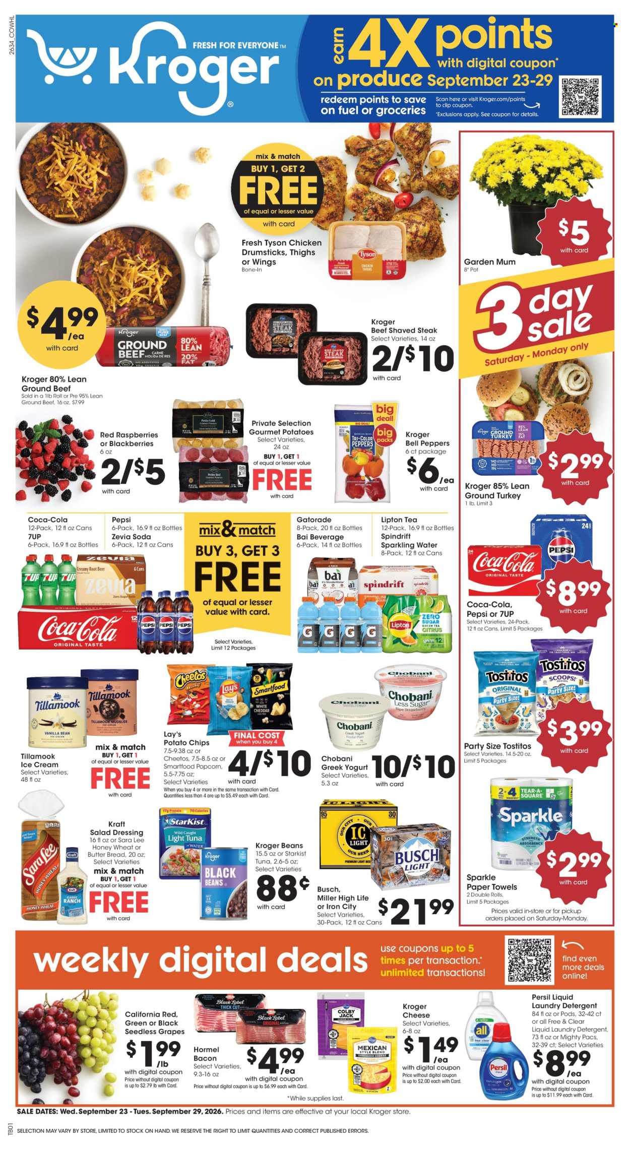 Kroger ad - 09/23/2026 - 09/29/2026. Page 1