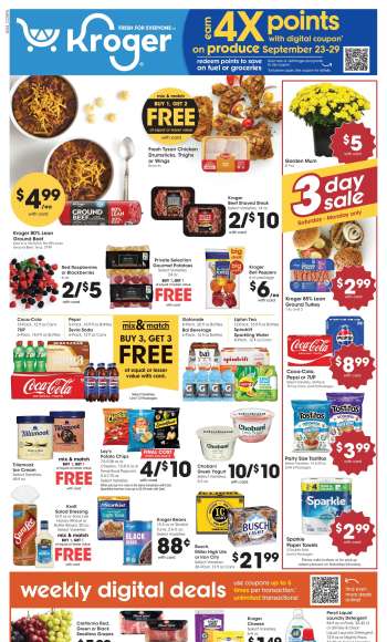 Kroger Flyer - 09/23/2026 - 09/29/2026.