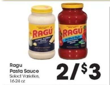 Ragú Pasta Sauce
