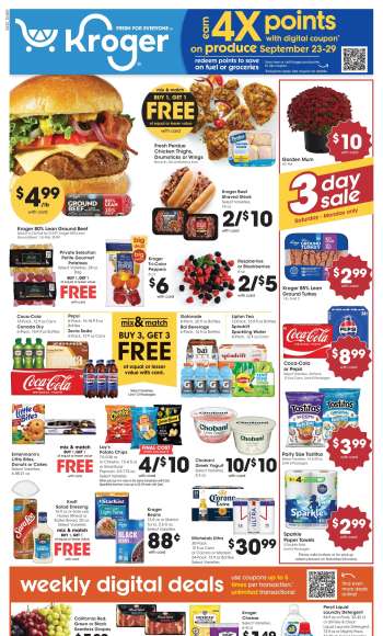 Kroger Flyer - 09/23/2026 - 09/29/2026.
