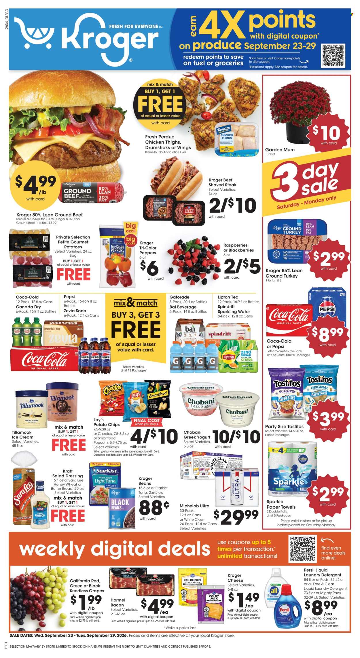 Kroger ad - 09/23/2026 - 09/29/2026. Page 1