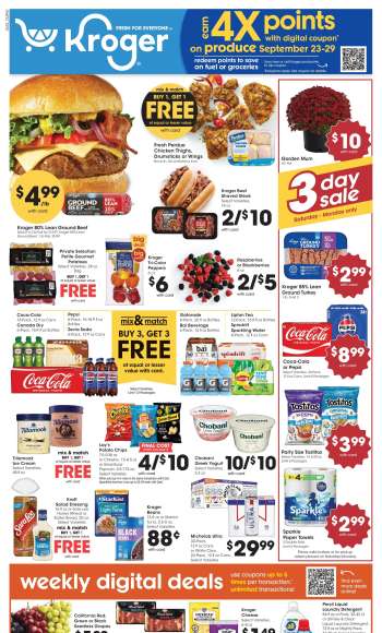 Kroger Flyer - 09/23/2026 - 09/29/2026.
