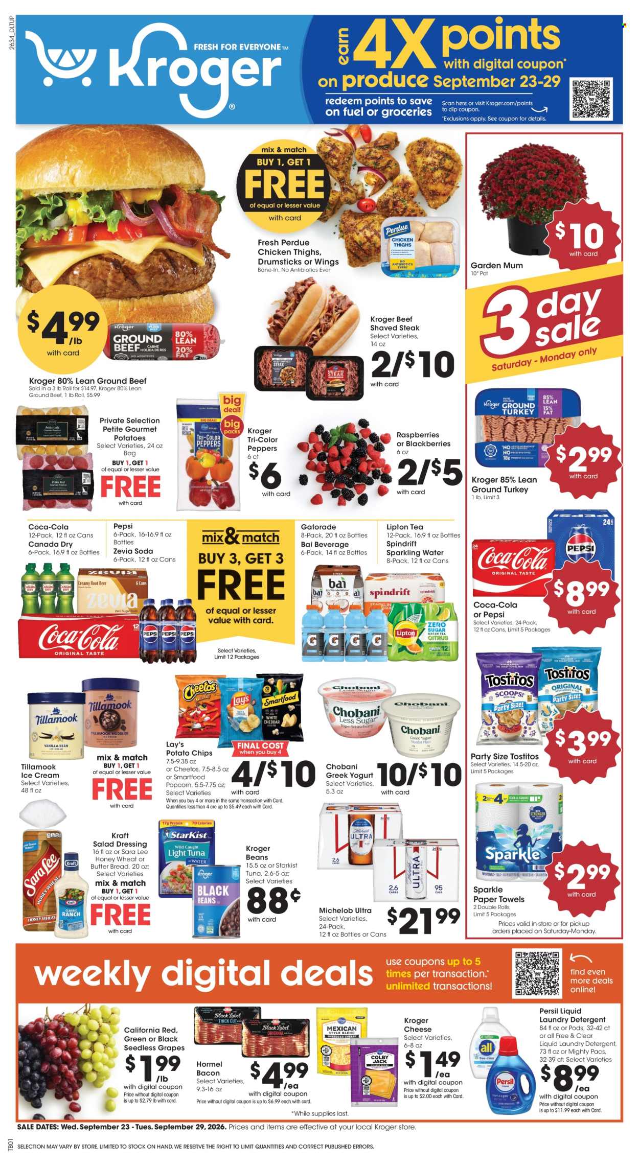 Kroger ad - 09/23/2026 - 09/29/2026. Page 1