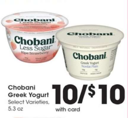 Chobani Greek Yogurt