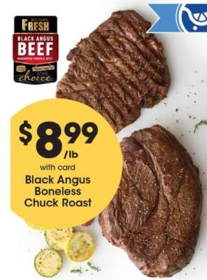 Black Angus Boneless Chuck Roast