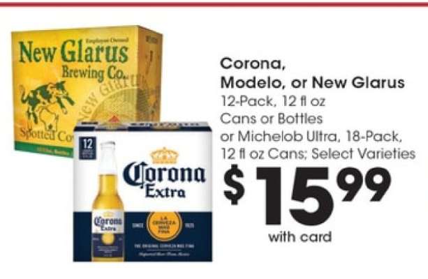 Corona, Modelo or New Glarus