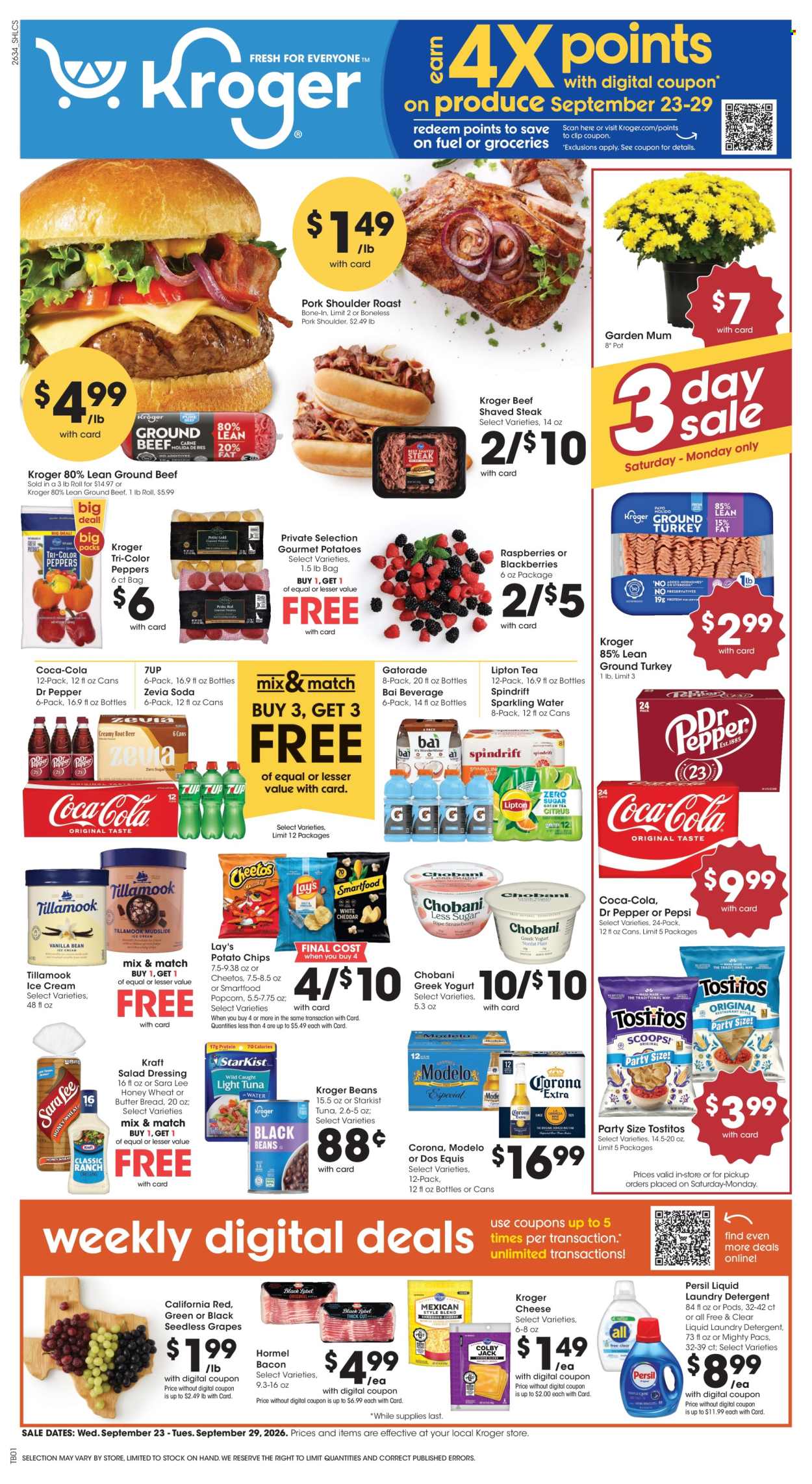 Kroger ad - 09/23/2026 - 09/29/2026. Page 1