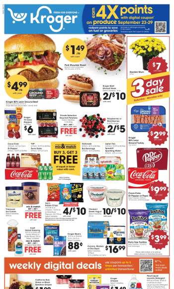 Kroger Flyer - 09/23/2026 - 09/29/2026.