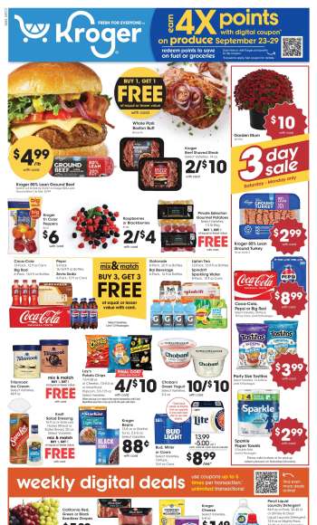 Kroger Flyer - 09/23/2026 - 09/29/2026.