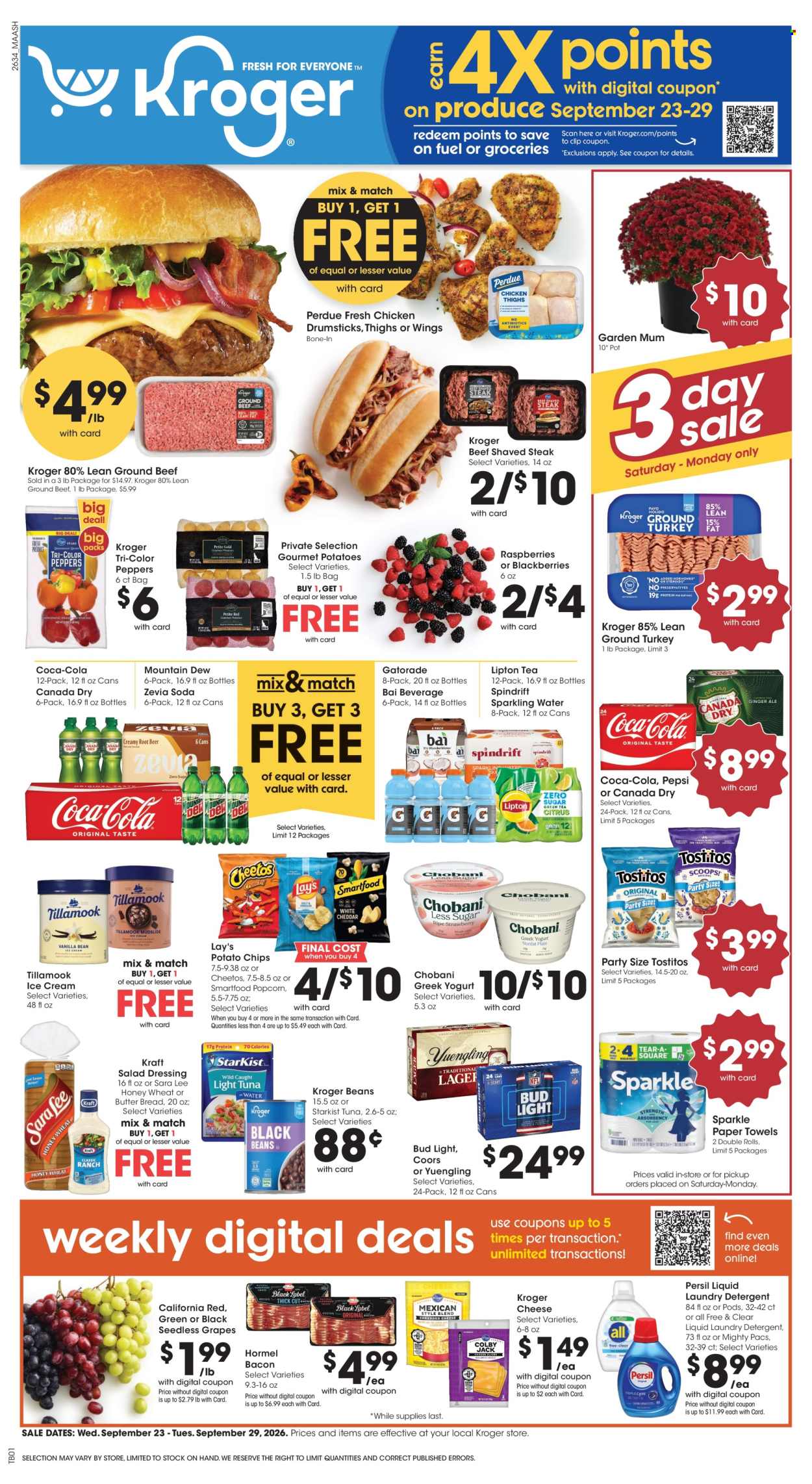 Kroger ad - 09/23/2026 - 09/29/2026. Page 1