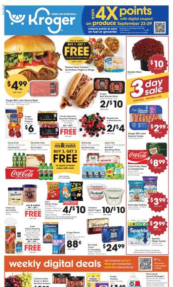 Kroger Flyer - 09/23/2026 - 09/29/2026.