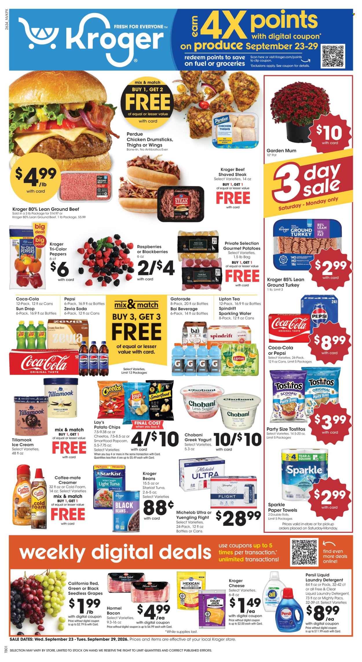 Kroger ad - 09/23/2026 - 09/29/2026. Page 1