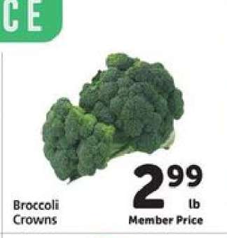 Broccoli Crowns