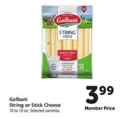 Galbani String or Stick Cheese