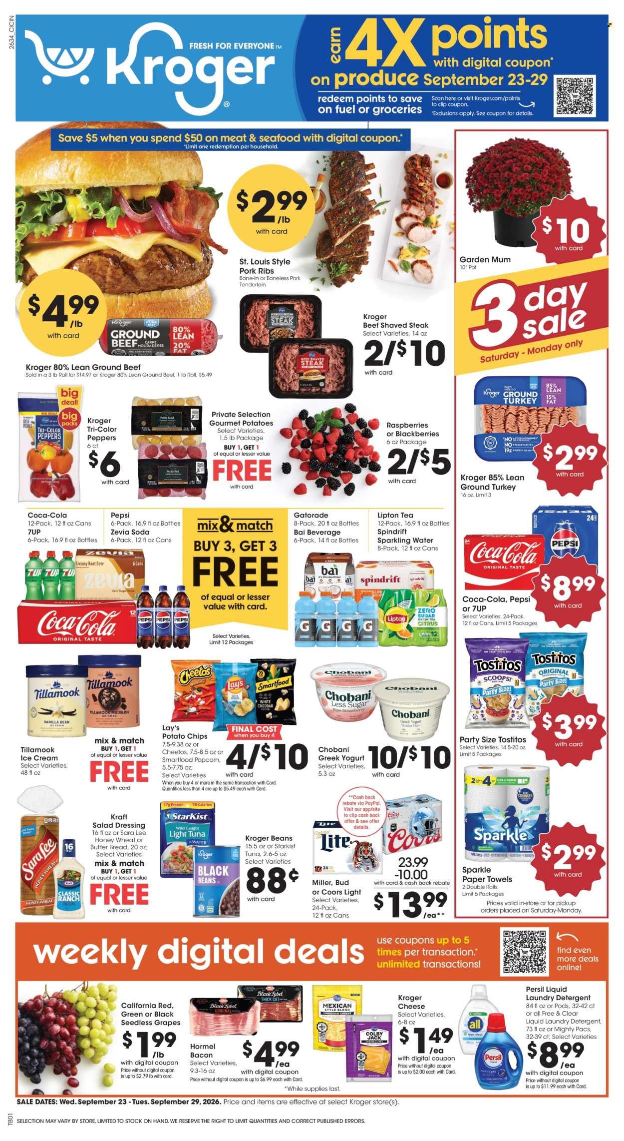 Kroger ad - 09/23/2026 - 09/29/2026. Page 1