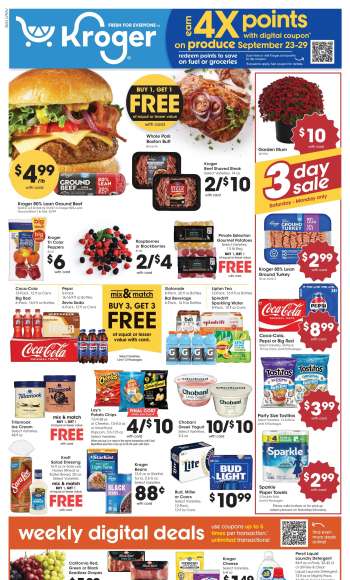 Kroger Flyer - 09/23/2026 - 09/29/2026.