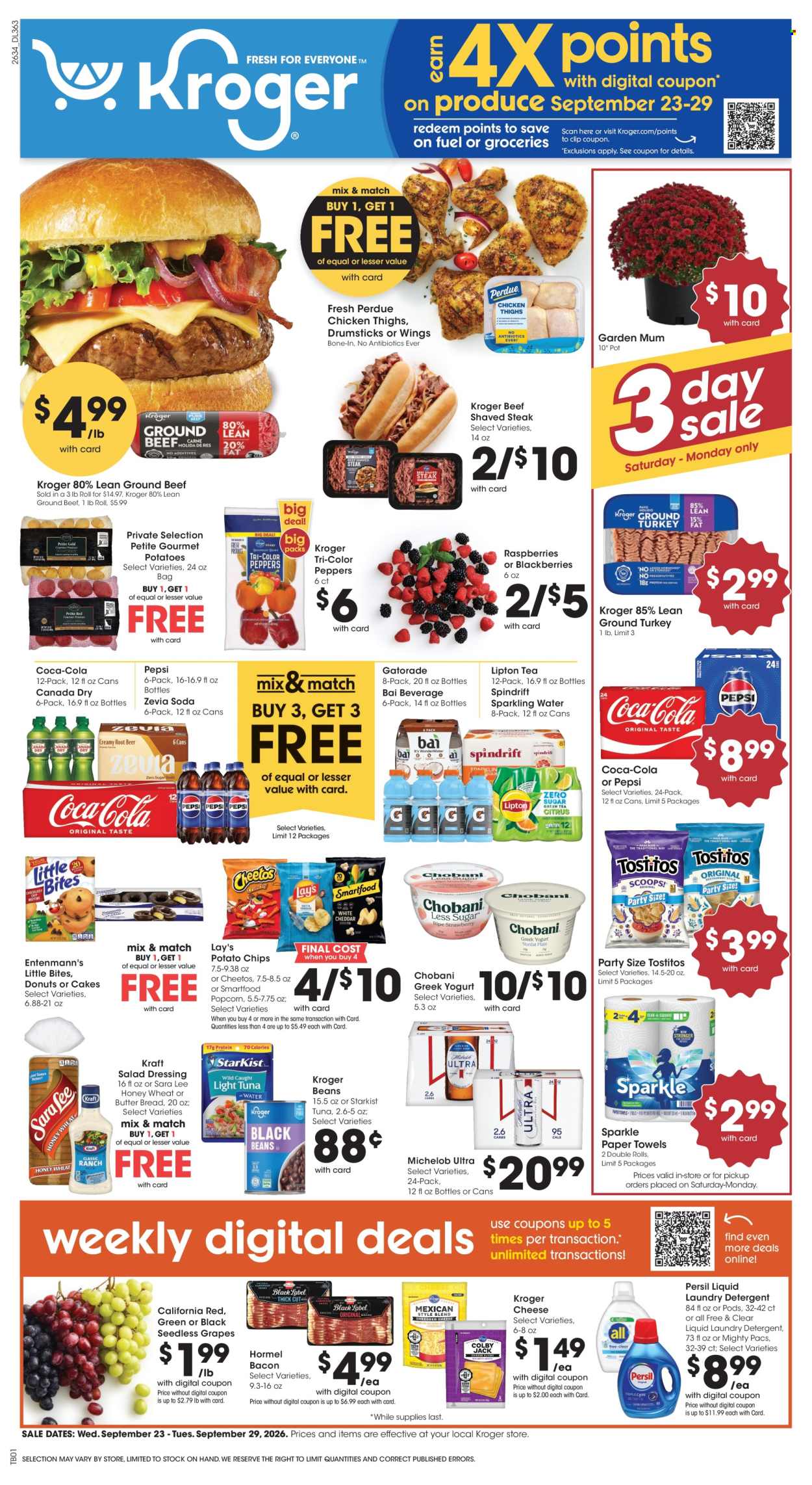 Kroger ad - 09/23/2026 - 09/29/2026. Page 1
