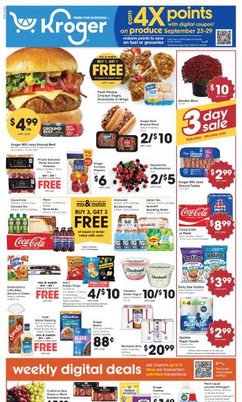 Kroger Flyer - 09/23/2026 - 09/29/2026.