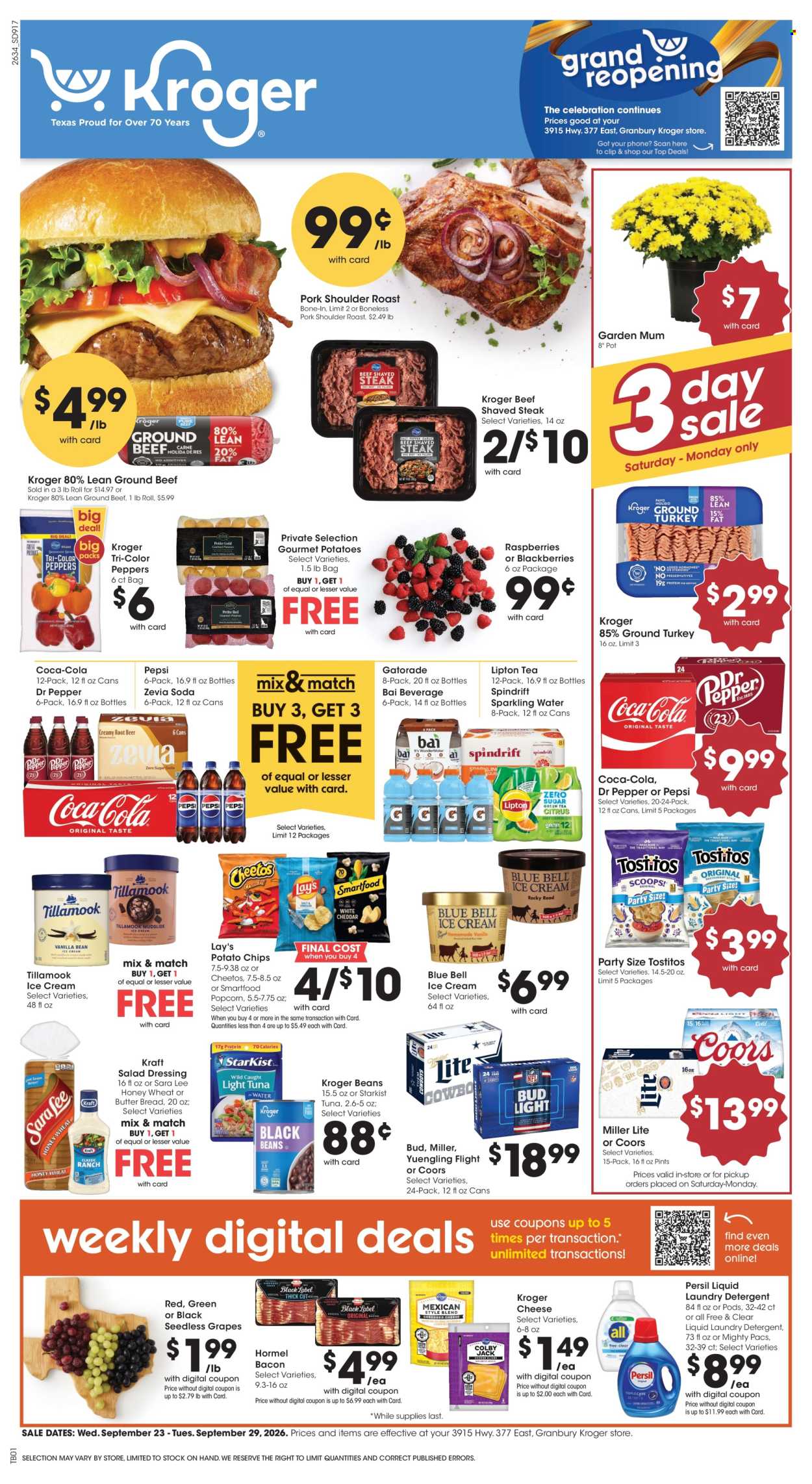 Kroger ad - 09/23/2026 - 09/29/2026. Page 1