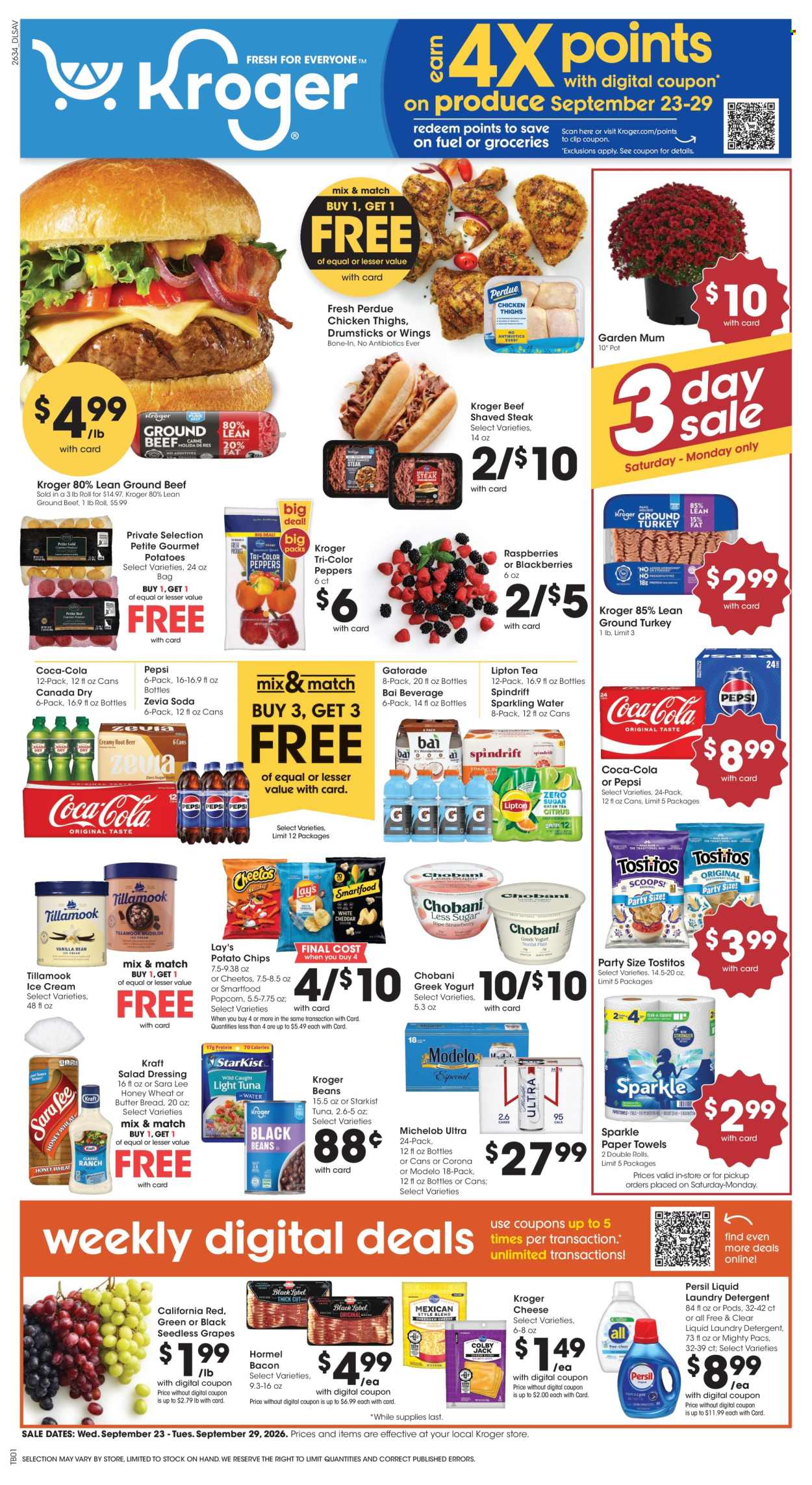 Kroger ad - 09/23/2026 - 09/29/2026. Page 1