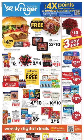 Kroger Flyer - 09/23/2026 - 09/29/2026.