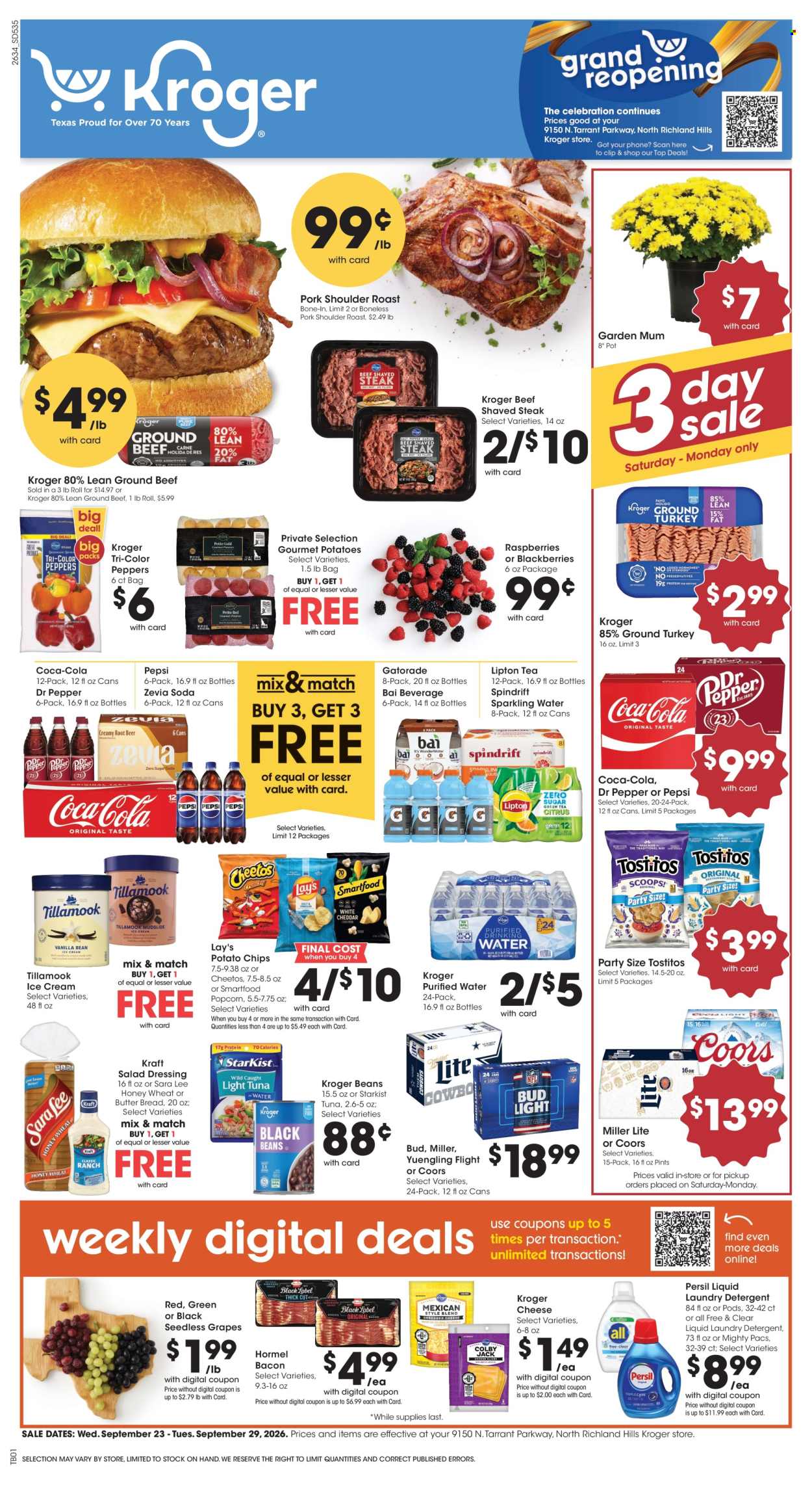 Kroger ad - 09/23/2026 - 09/29/2026. Page 1