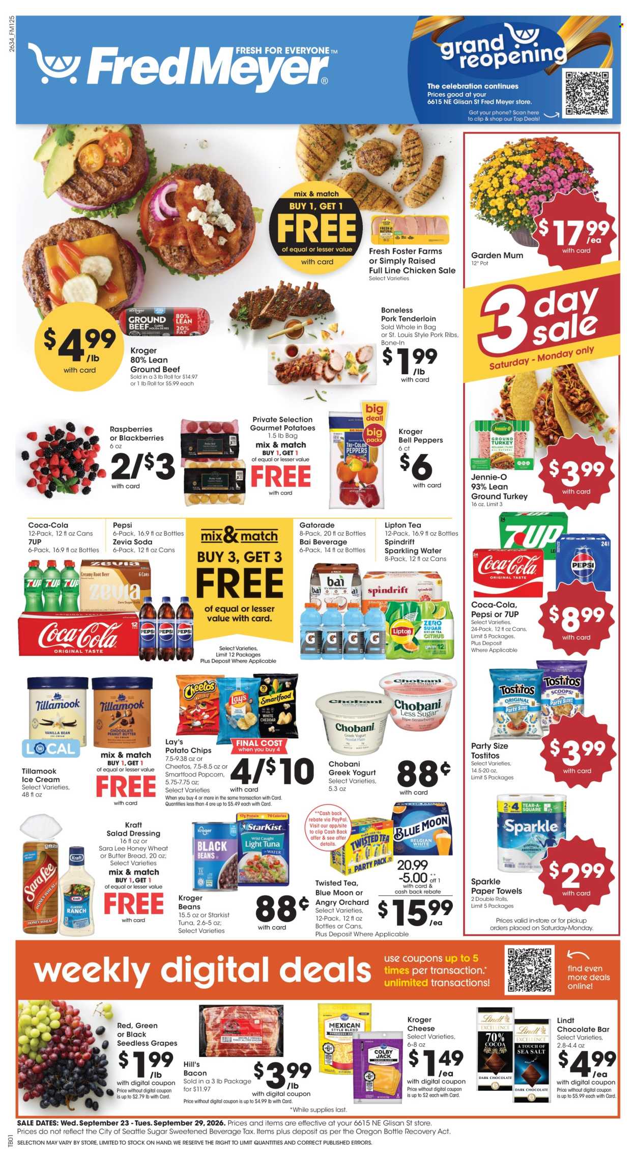 Fred Meyer ad - 09/23/2026 - 09/29/2026. Page 1