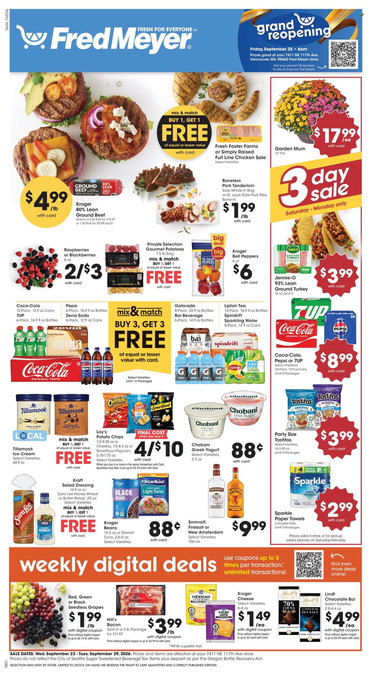 Fred Meyer ad - 09/23/2026 - 09/29/2026. Page 1