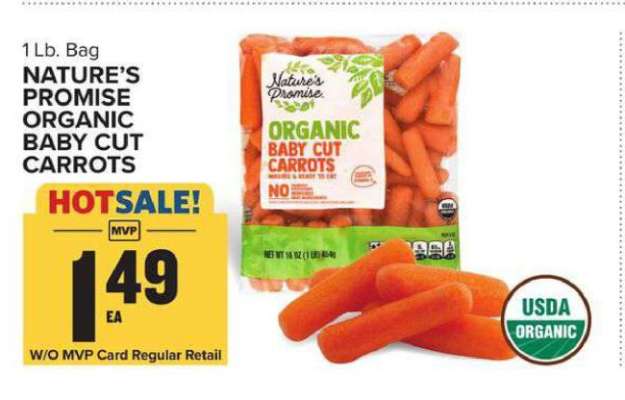 Nature's Promise Organic Baby Cut Carrots
