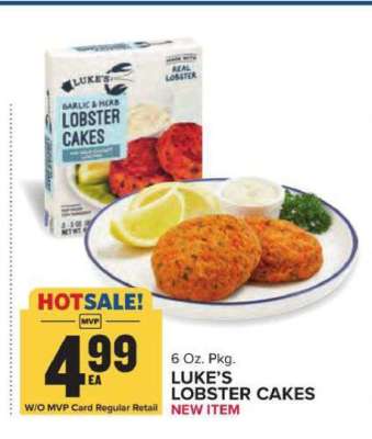 LUKE’S LOBSTER CAKES