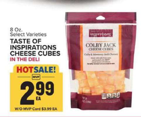 Taste of Inspirations Cheese Cubes