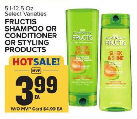 Fructis Shampoo or Conditioner or Styling Products