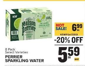 Perrier Sparkling Water