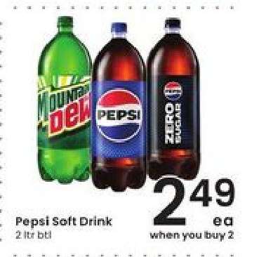 Pepsi Soft Drink