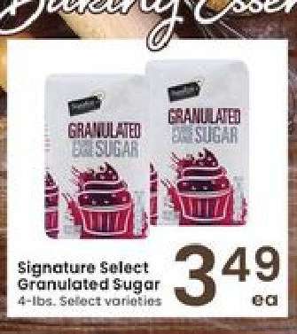 Signature Select Granulated Sugar