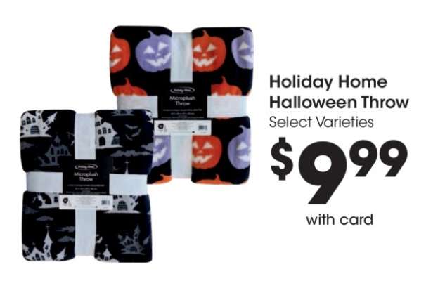 Holiday Home Halloween Throw