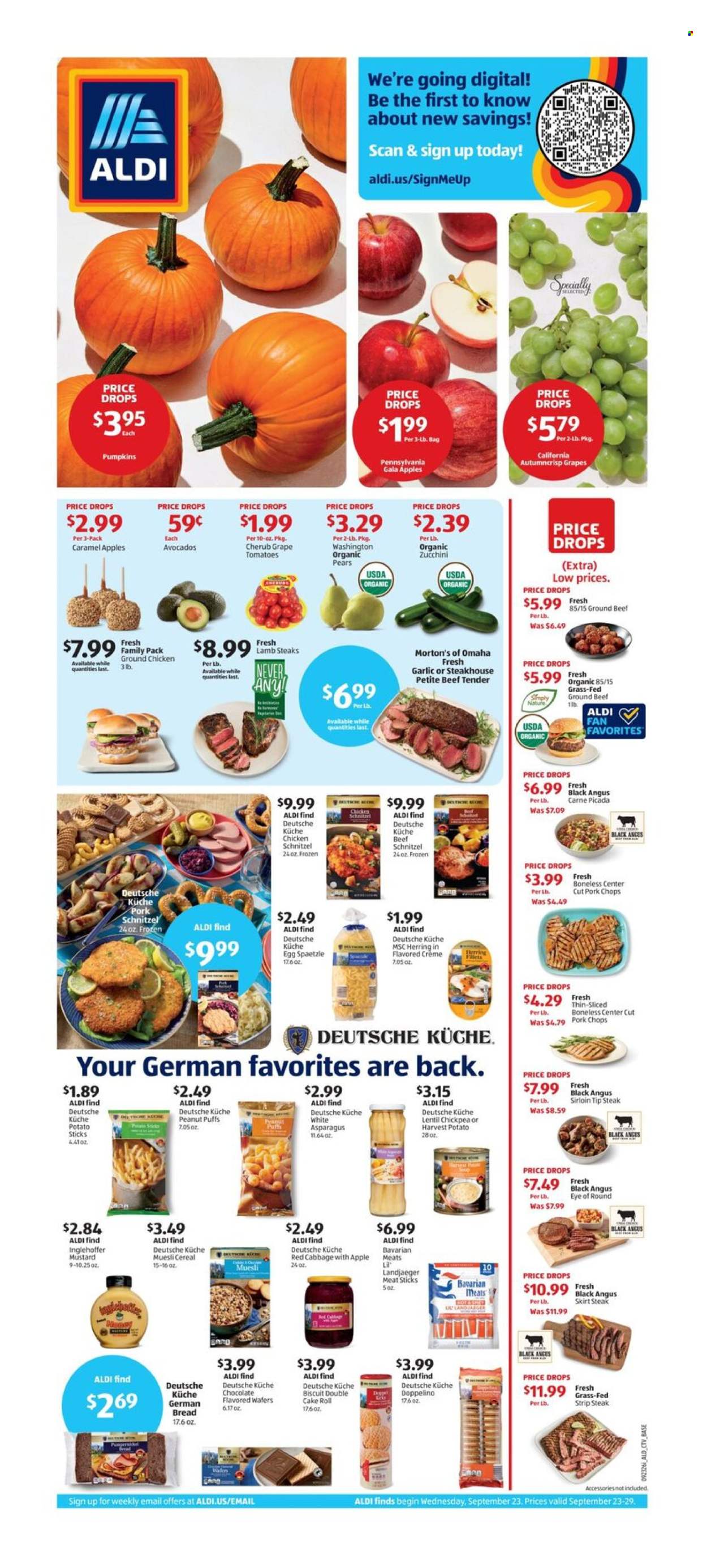 ALDI ad - 09/23/2026 - 09/29/2026. Page 1