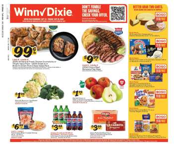 Winn Dixie Flyer - 09/23/2026 - 09/29/2026.