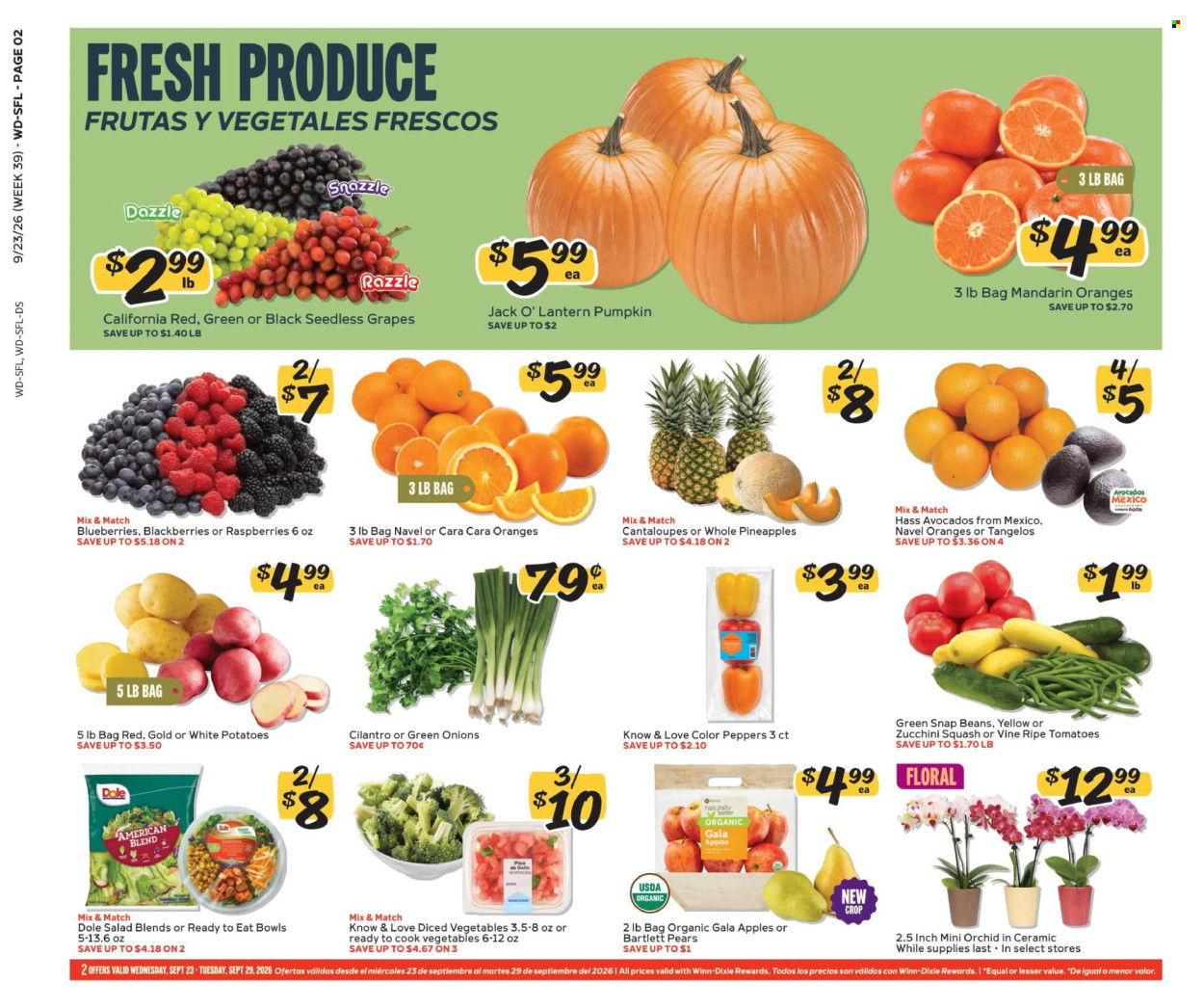 Winn Dixie ad - 09/23/2026 - 09/29/2026. Page 2