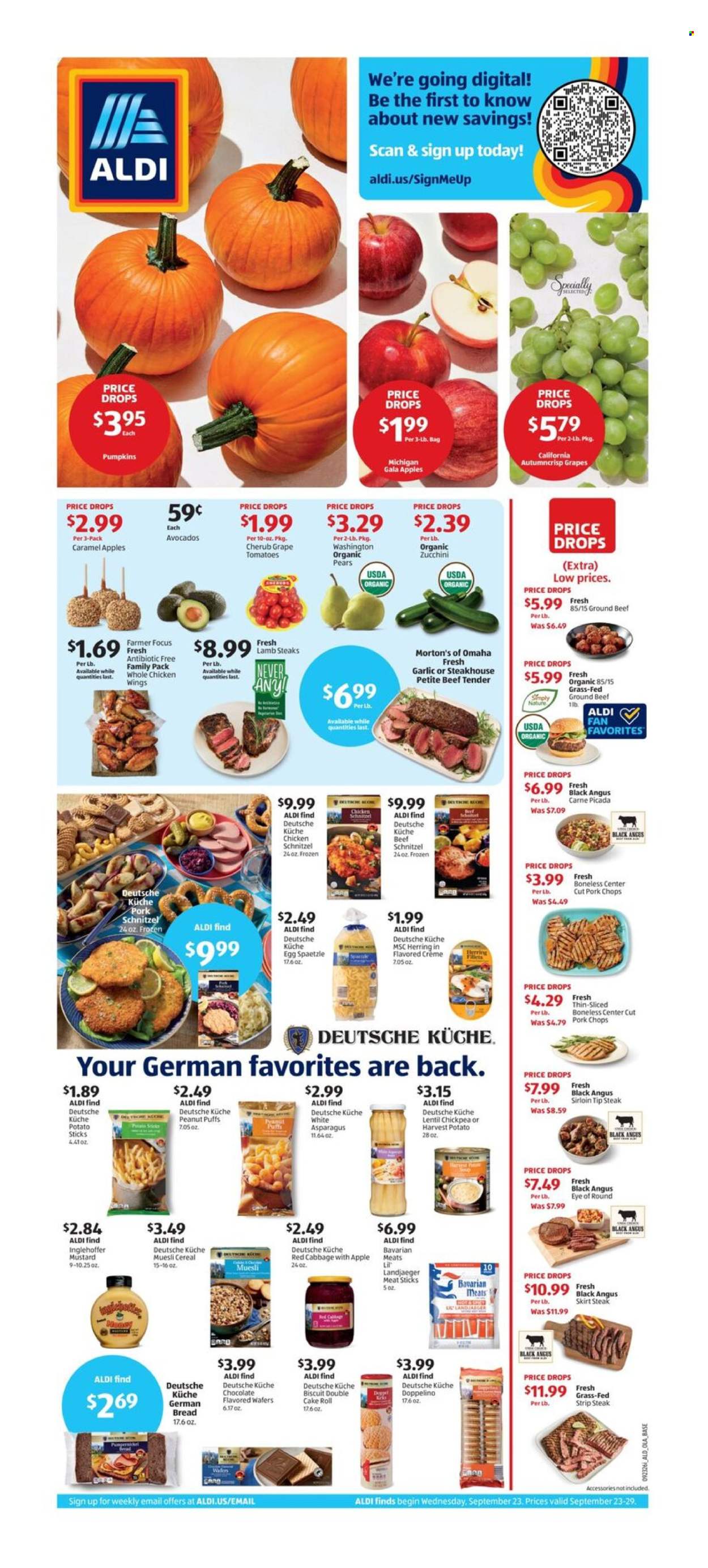 ALDI ad - 09/23/2026 - 09/29/2026. Page 1
