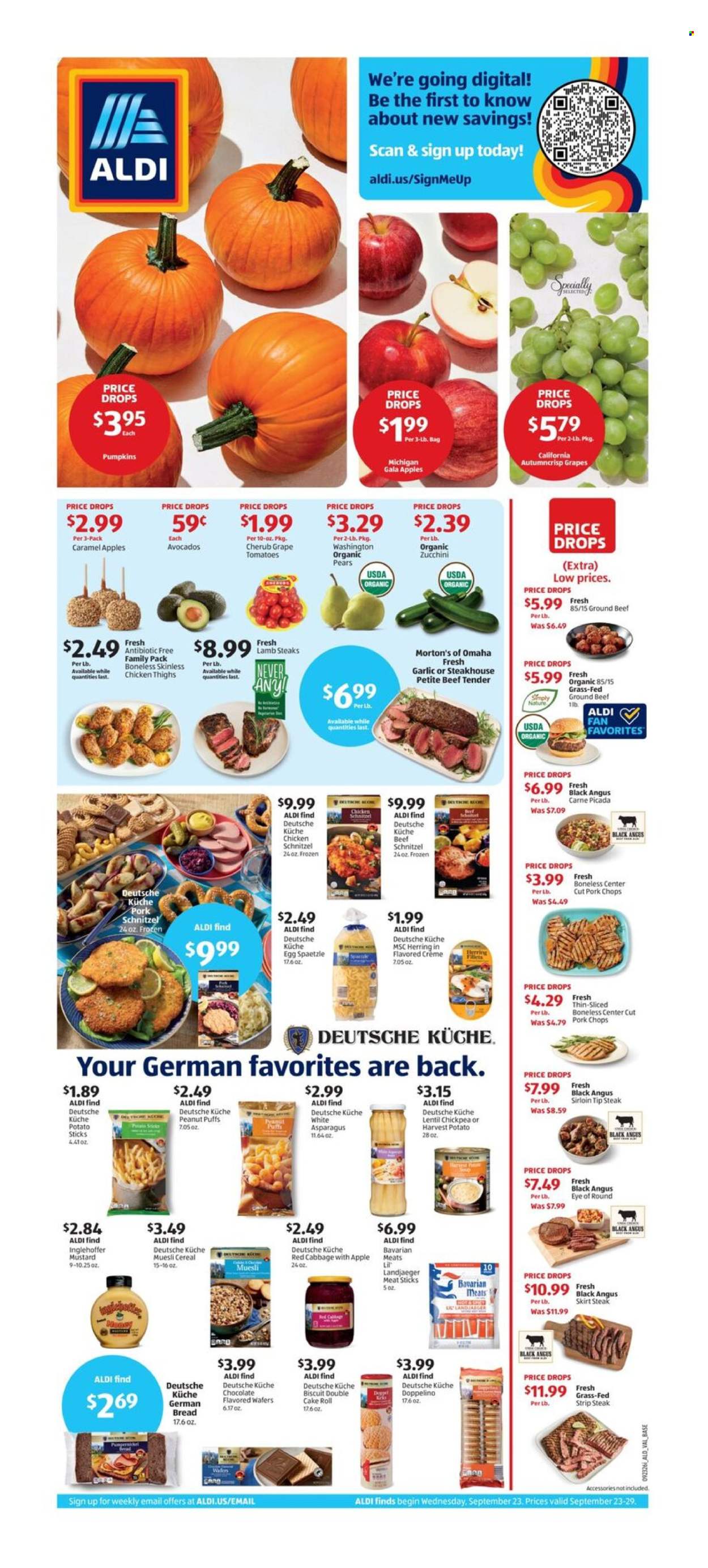 ALDI ad - 09/23/2026 - 09/29/2026. Page 1
