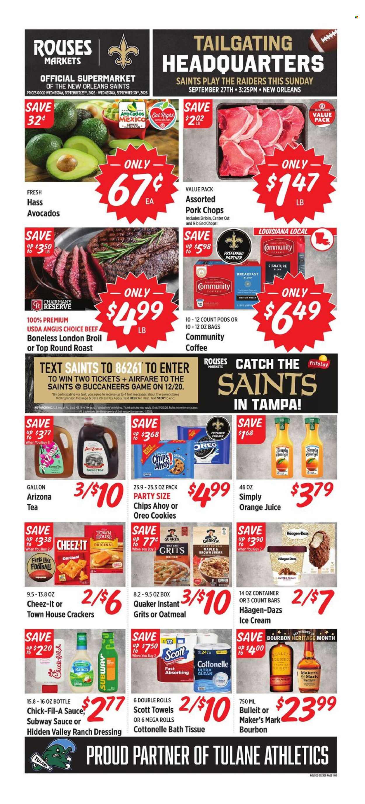 Rouses Markets ad - 09/23/2026 - 09/30/2026. Page 2