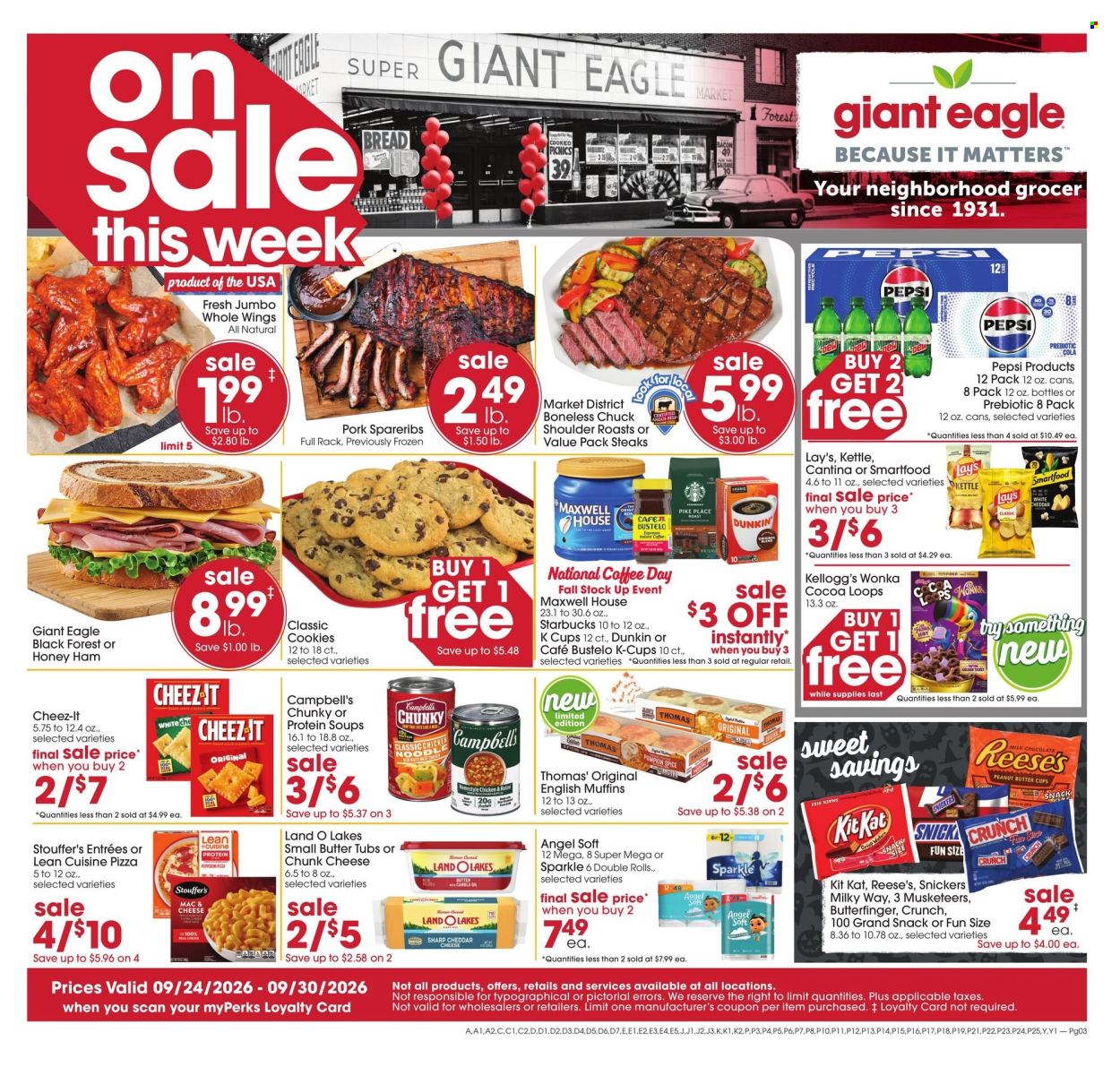 Giant Eagle ad - 09/24/2026 - 09/30/2026. Page 3