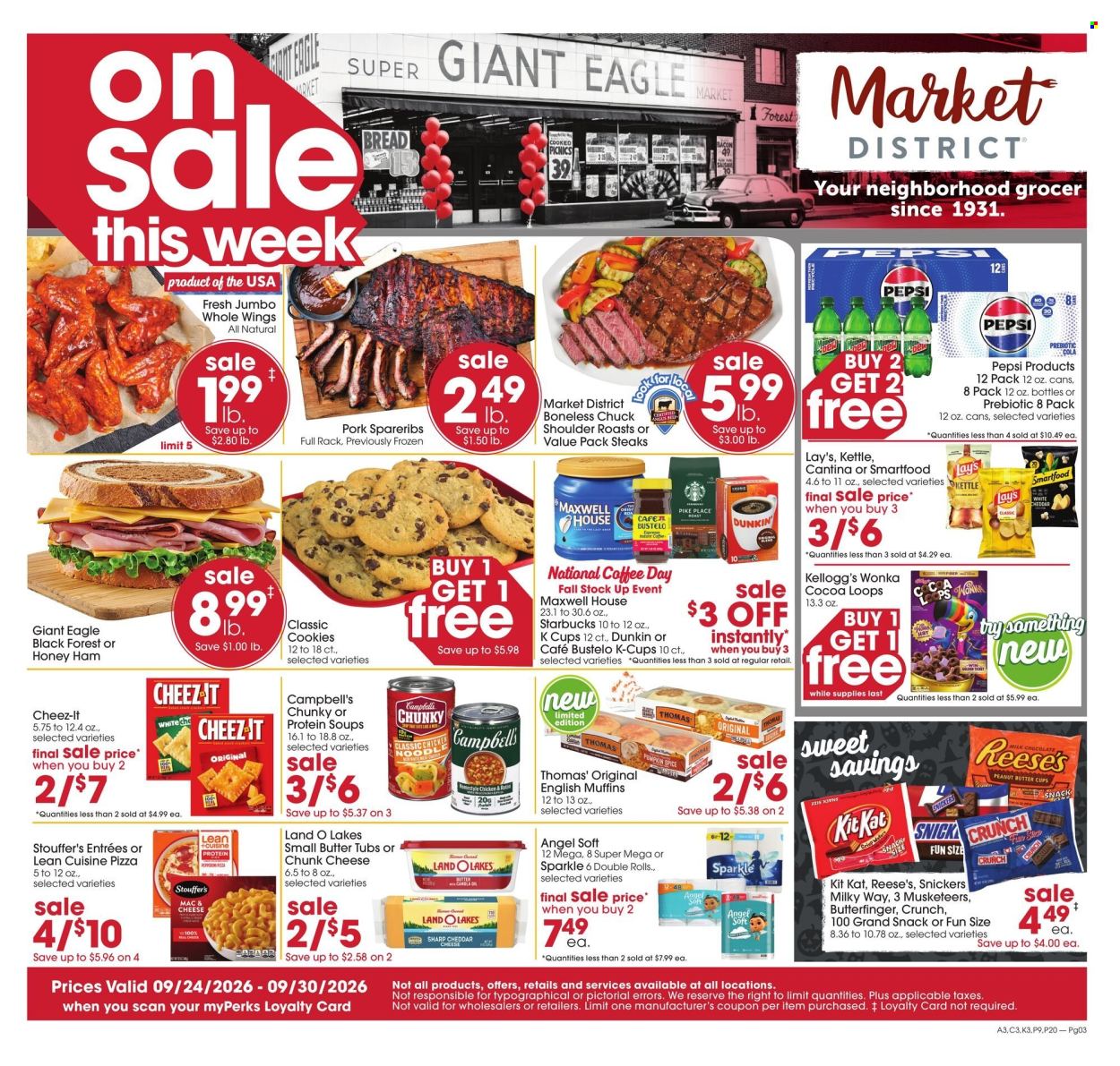 Giant Eagle ad - 09/24/2026 - 09/30/2026. Page 3