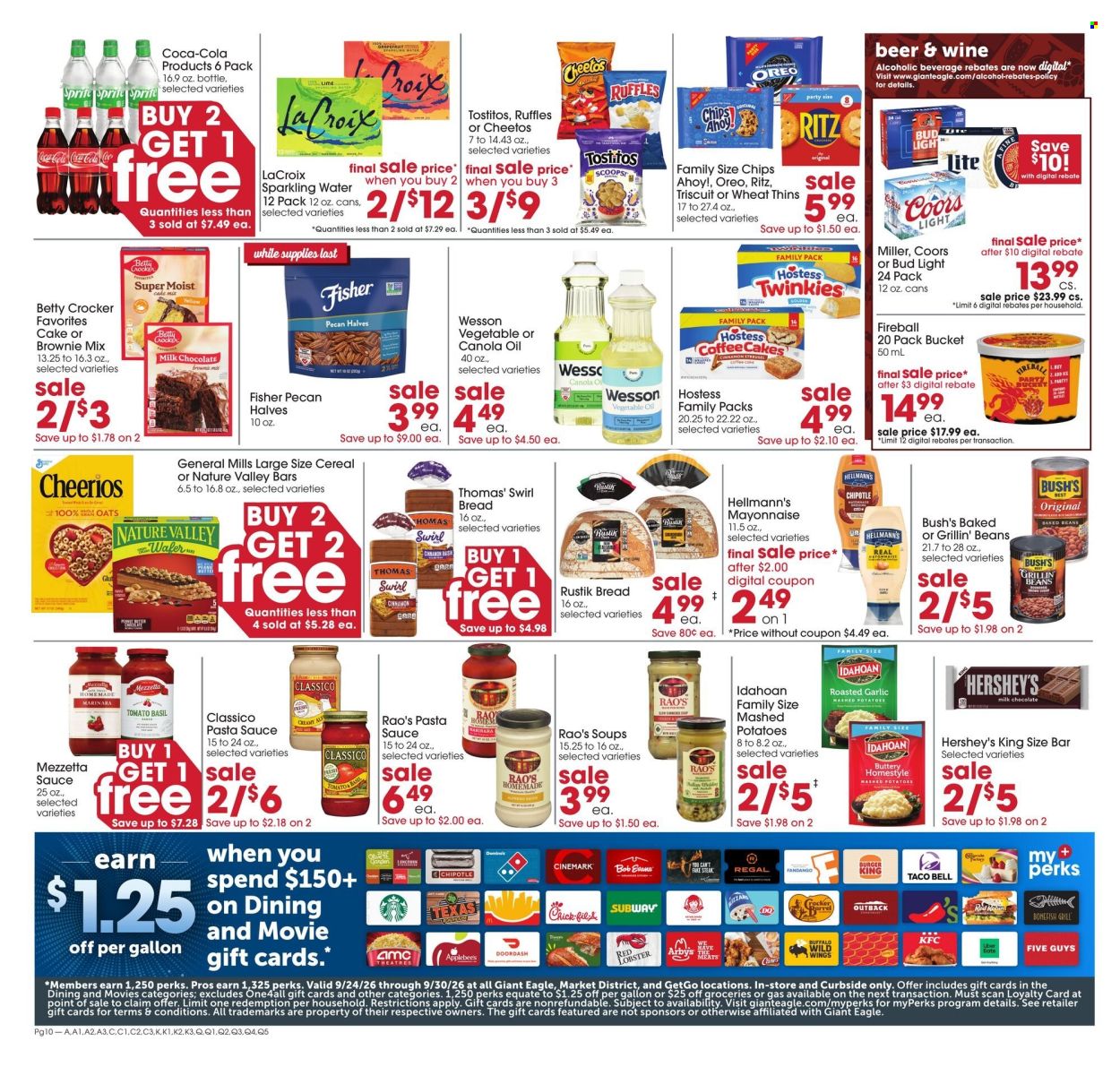 Giant Eagle ad - 09/24/2026 - 09/30/2026. Page 12