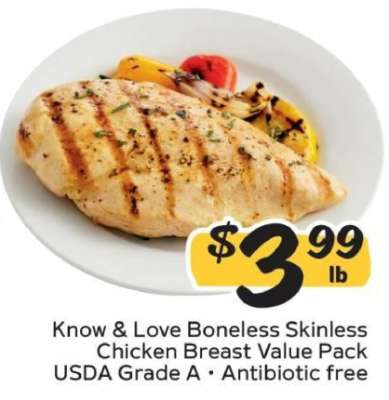 Know & Love Boneless Skinless Chicken Breast Value Pack