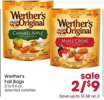Werther's Fall Bags
