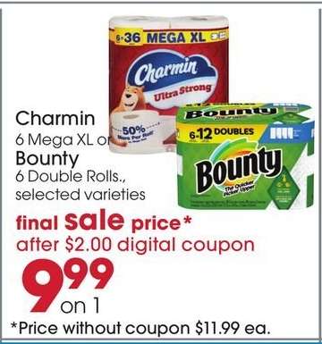 Charmin or Bounty